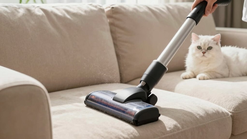 thorough vacuuming with hepa