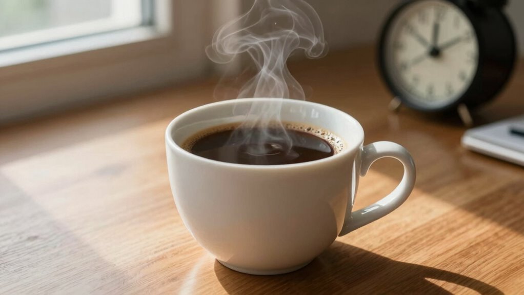 timing caffeine for alertness