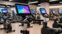 top 12 screen enabled exercise bikes