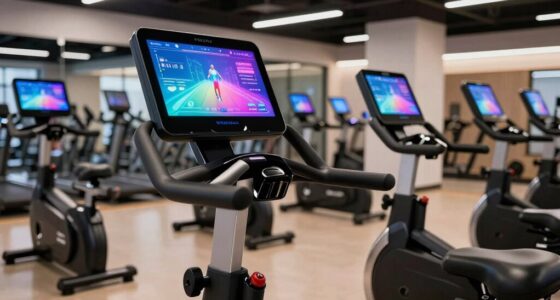 top 12 screen enabled exercise bikes