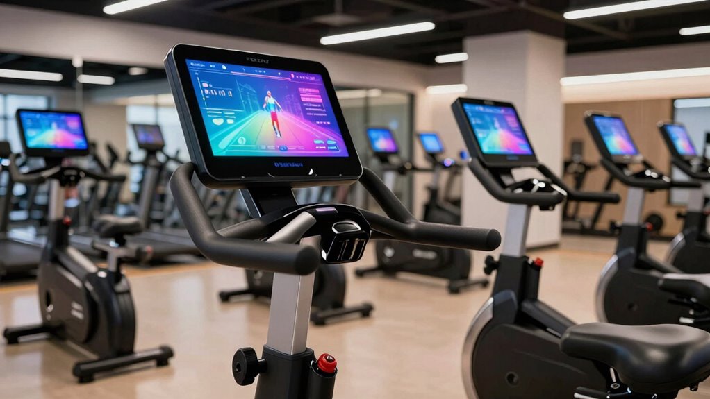 top 12 screen enabled exercise bikes