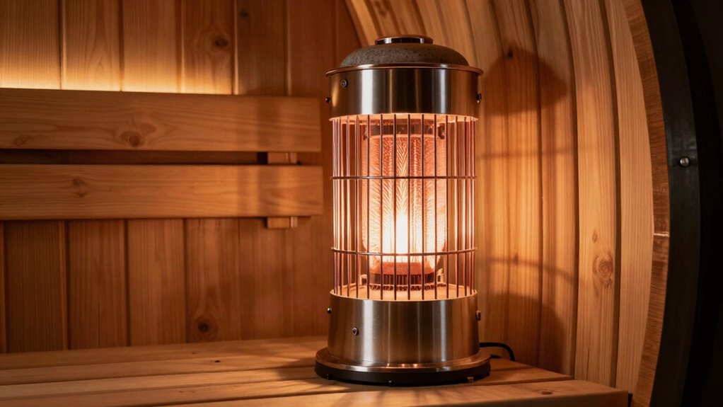 top barrel sauna heaters