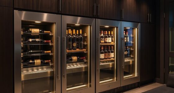 top built in wine fridge list