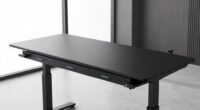 top electric desks with storage