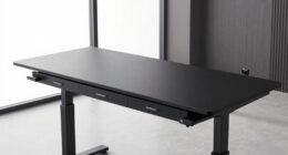 top electric desks with storage