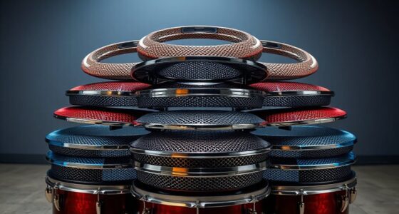 top electronic mesh drum heads