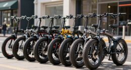 top fat tire folding e bikes