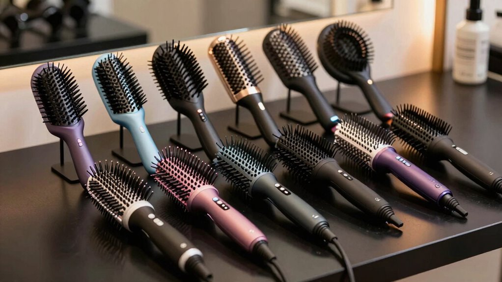 top heated hair brush listings