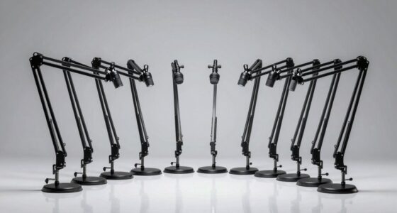 top heavy duty microphone arms