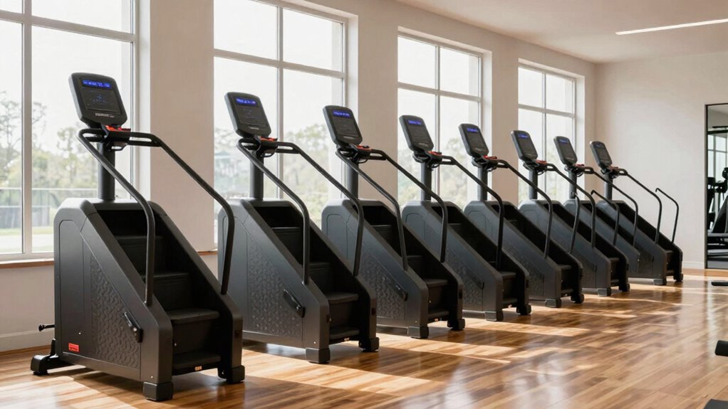 top heavy duty stair steppers