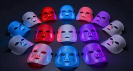 top led facial masks
