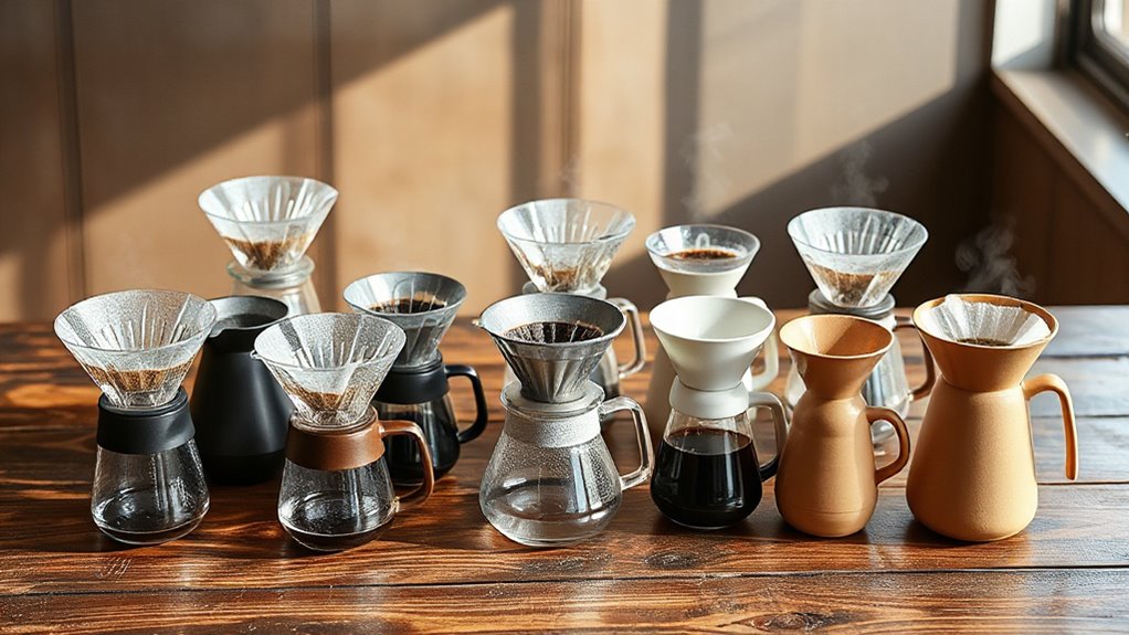 top pour over coffee sets