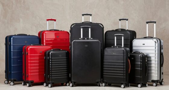 top premium luggage sets