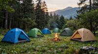 top six person camping tents