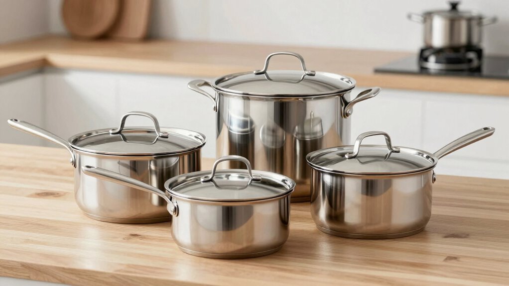 top stainless steel cookware