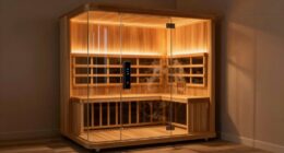 top three person infrared saunas