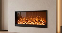 top wall mount electric fireplaces