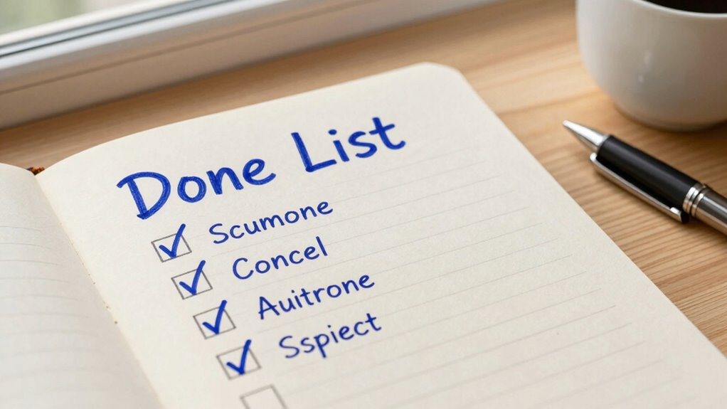 track accomplishments to motivate