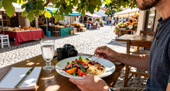 traveling eating habits