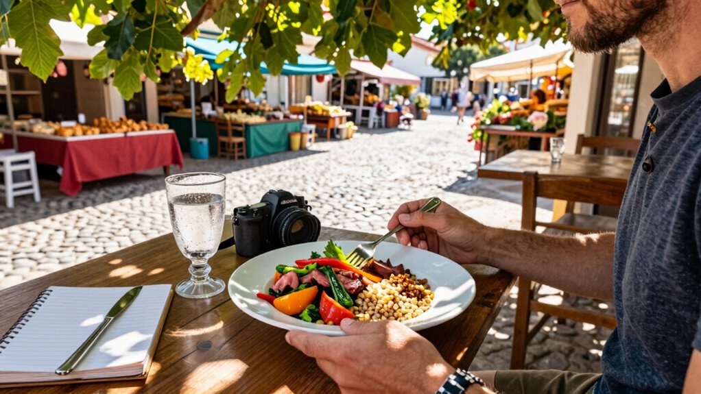 traveling eating habits