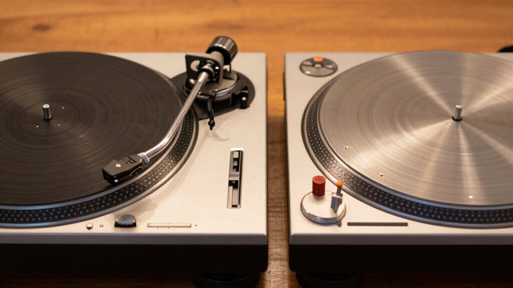 turntable drive system comparison