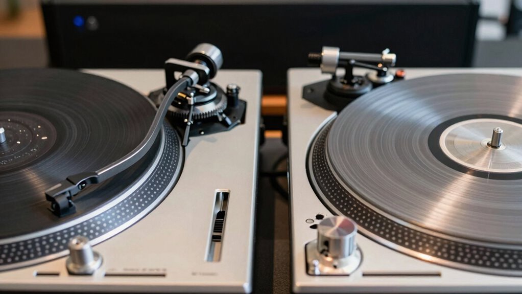 turntable drive system differences