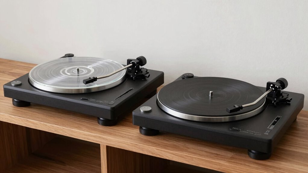 turntable types belt vs direct