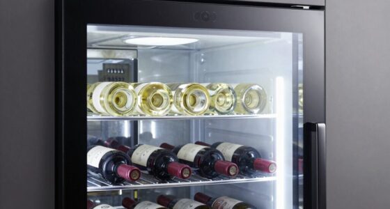 two temperature wine storage