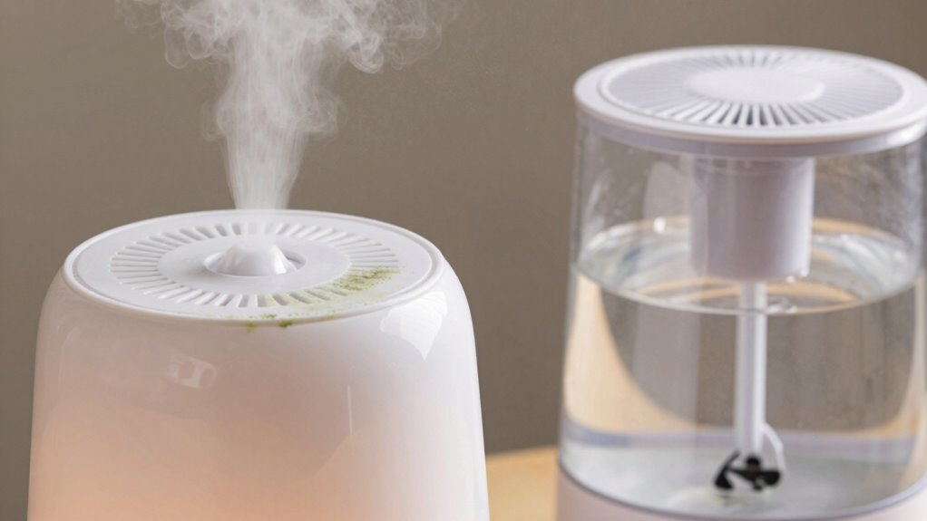 ultrasonic humidifiers slimy buildup
