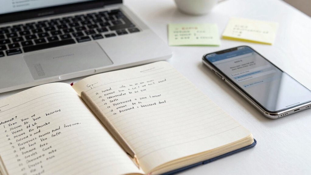 use unique updated passwords