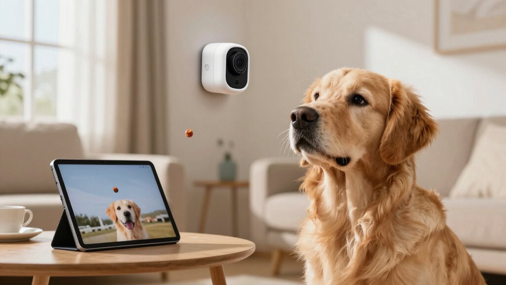 using cameras for pet anxiety