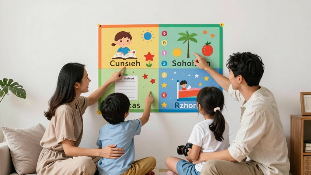 visual routine tracking rewards