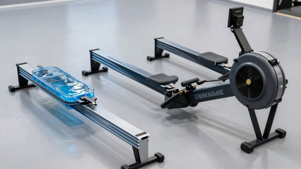 water air magnetic rowers