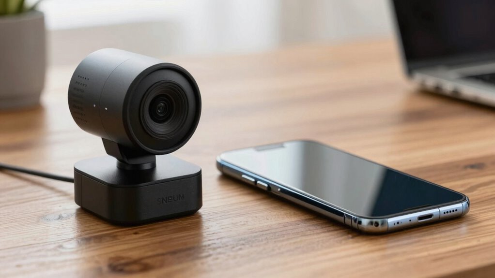 webcam beats smartphone camera