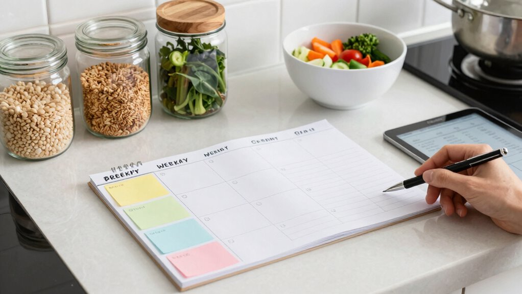weekly meal planning routine