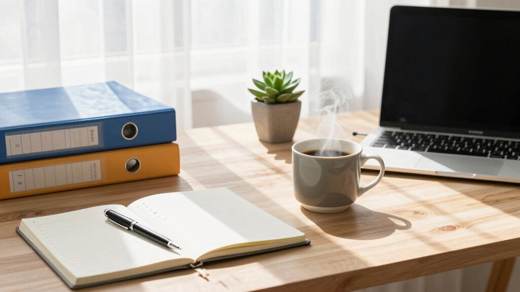 weekly organization and cleanup