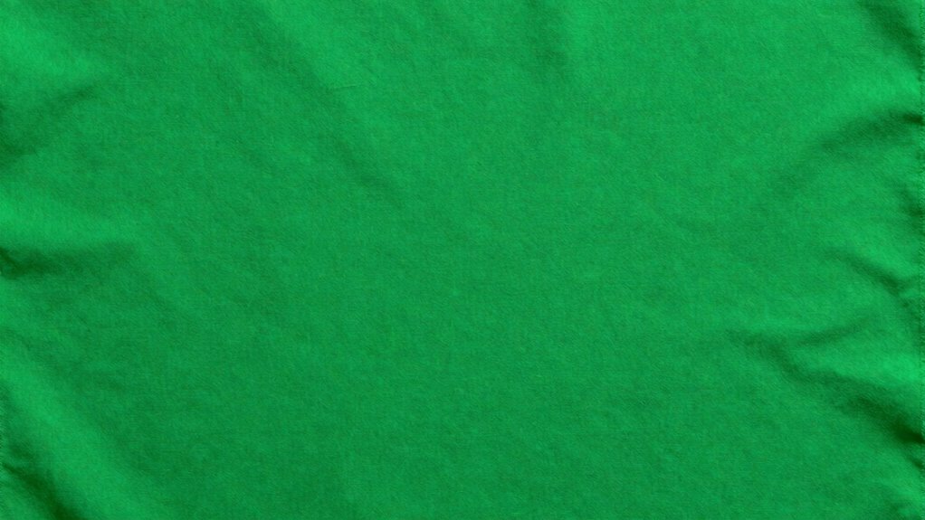 wrinkle free green screen fabric