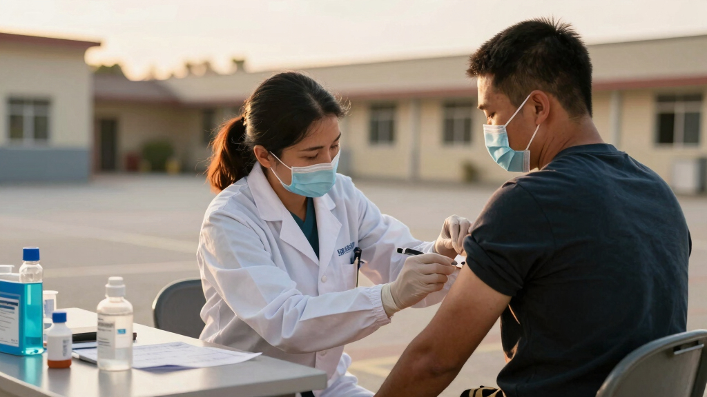 Military requiring flu vaccines for recruits as Air Force base deals with outbreak