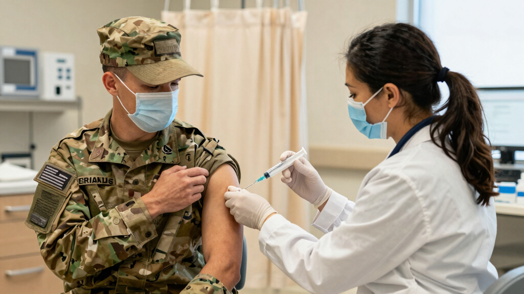 Pentagon restores mandatory flu shots for all recruits as boot camp outbreak sickens nearly 300