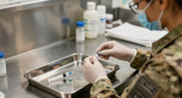 US military requires flu vaccine for some after outbreak in Texas training center