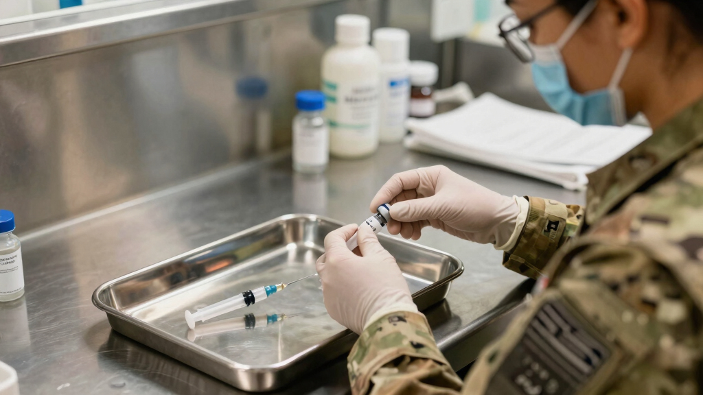 US military requires flu vaccine for some after outbreak in Texas training center