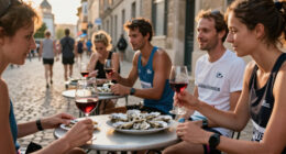 At This French Marathon, Runners Make Pit Stops For Wine And Oysters