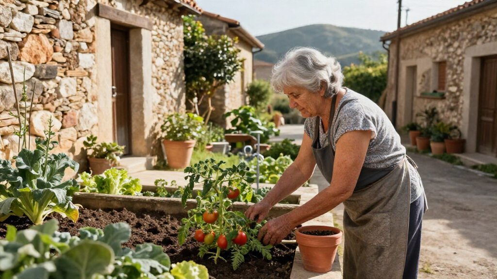 A Village Beyond Sardinia's Blue Zone Shows Striking Survival Among Older Women