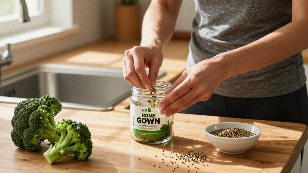EAK Distribution LLC Recalls HOME GROWN Green Sprouting Calabrese Broccoli Seeds, 8 Oz, Heirloom Because Of Possible Health Risk