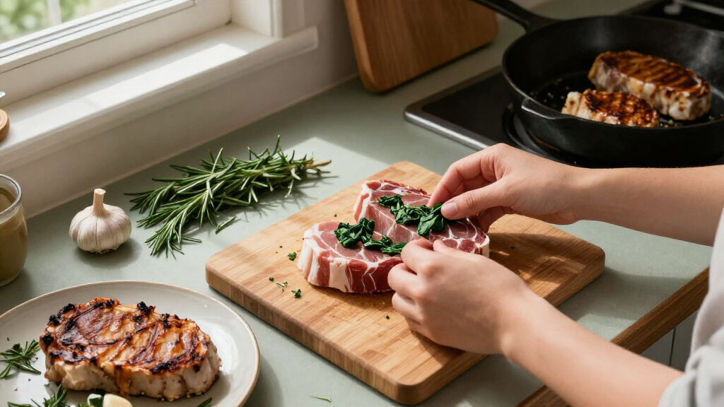 Stuffed Pork Chops Recipe