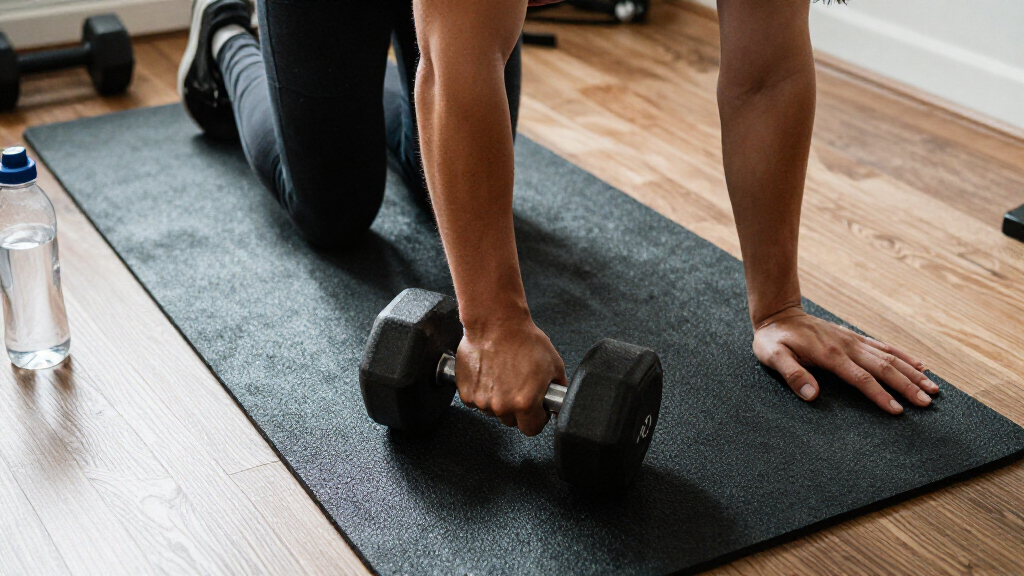 This Is The Dumbbell Workout A Personal Trainer Recommends For People Who Want To Build Strength Without Going To The Gym